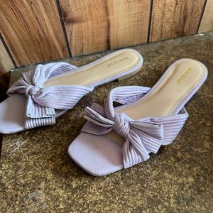 Slip on sandal